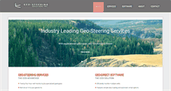 Desktop Screenshot of geo-steer.com